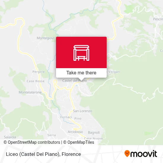 Liceo (Castel Del Piano) map