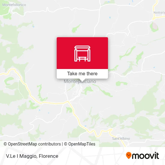 V.Le I Maggio map