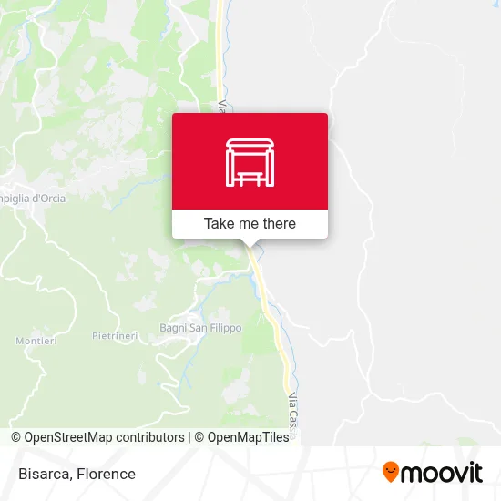 Bisarca map