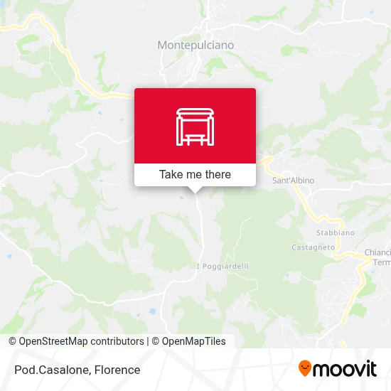 Pod.Casalone map
