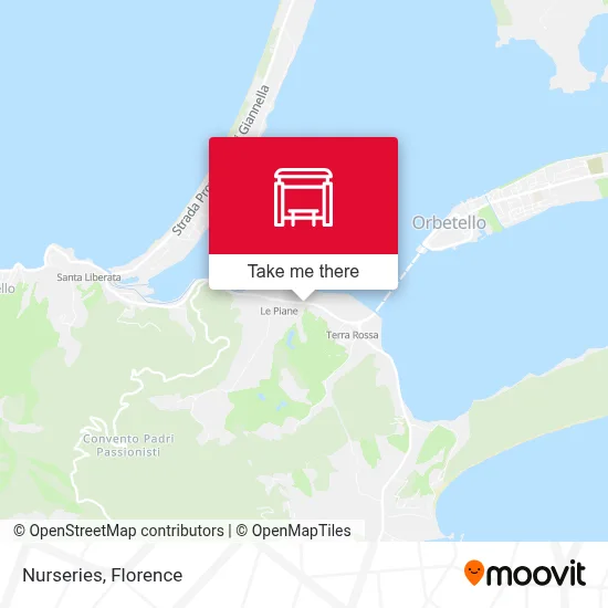Nurseries map