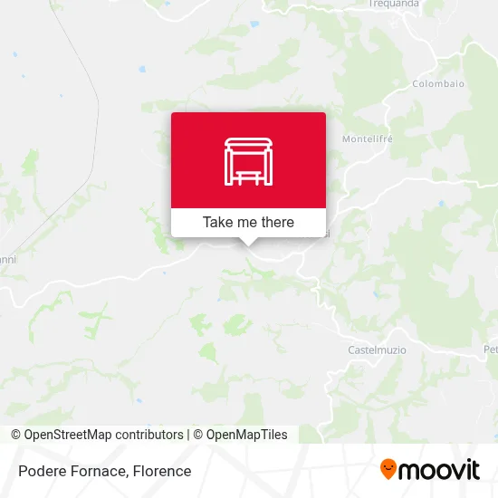 Podere Fornace map