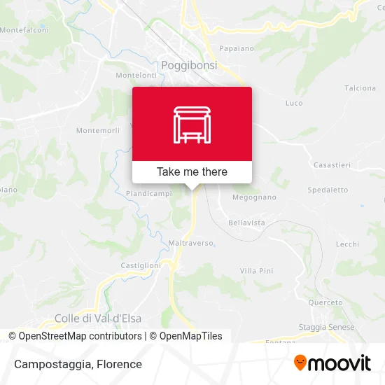 Campostaggia map