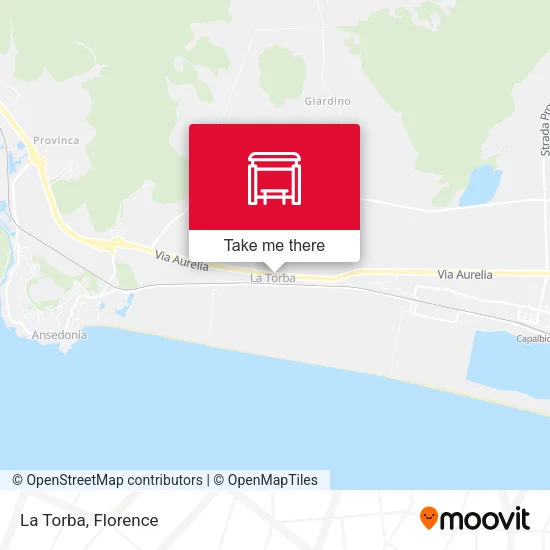 La Torba map