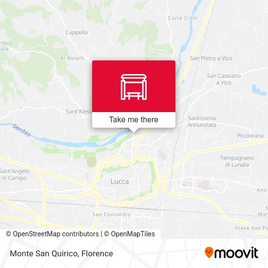 Monte San Quirico map