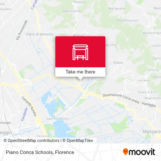 Piano Conca Schools map