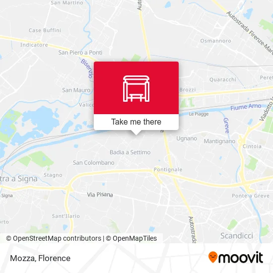 Mozza map