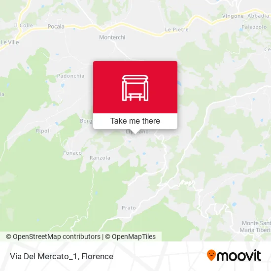 Via Del Mercato_1 map