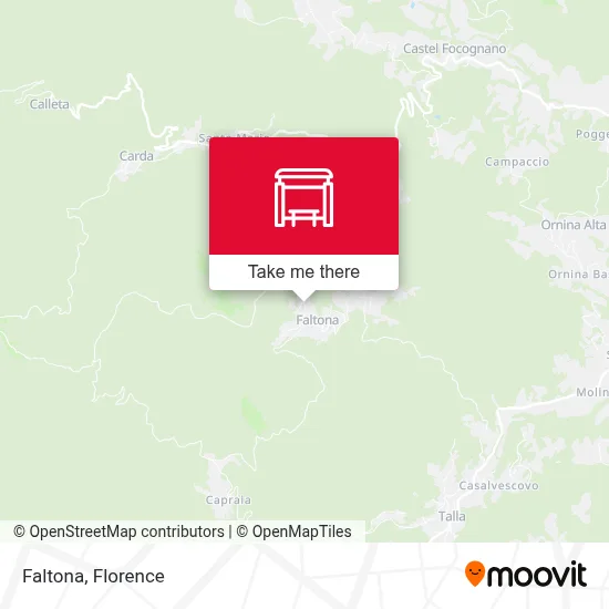 Faltona map