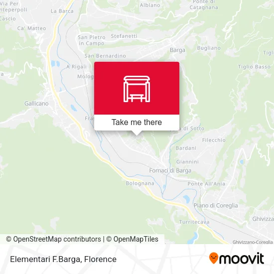 Elementari F.Barga map