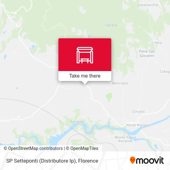 SP Setteponti (Distributore Ip) map