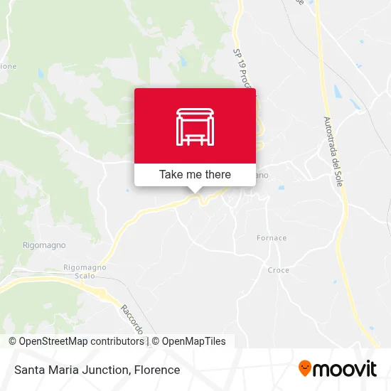 Santa Maria Junction map