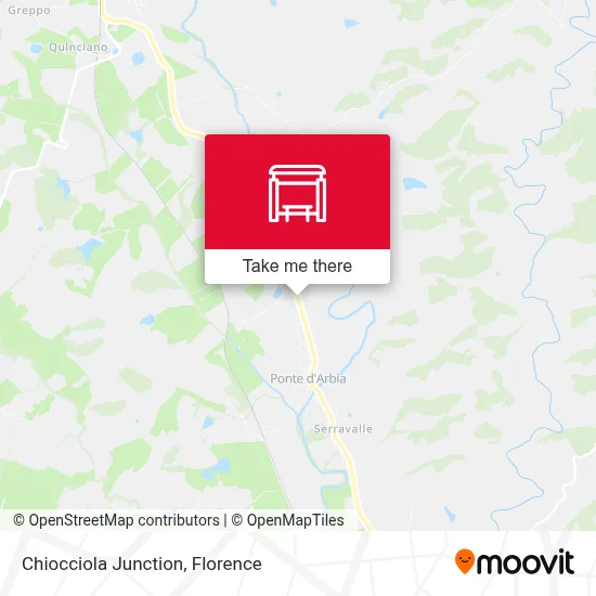 Chiocciola Junction map