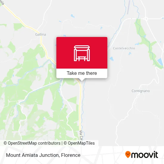Mount Amiata Junction map