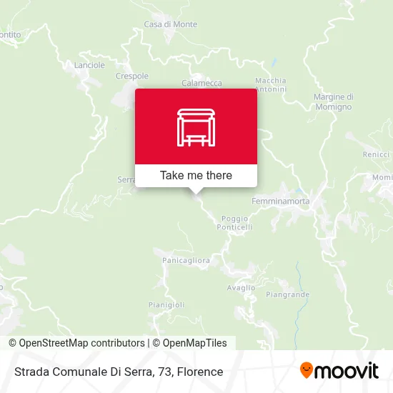Strada Comunale Di Serra, 73 map