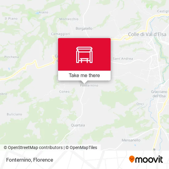 Fonternino map