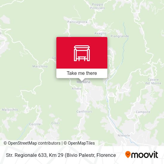 Str. Regionale 633, Km 29 map