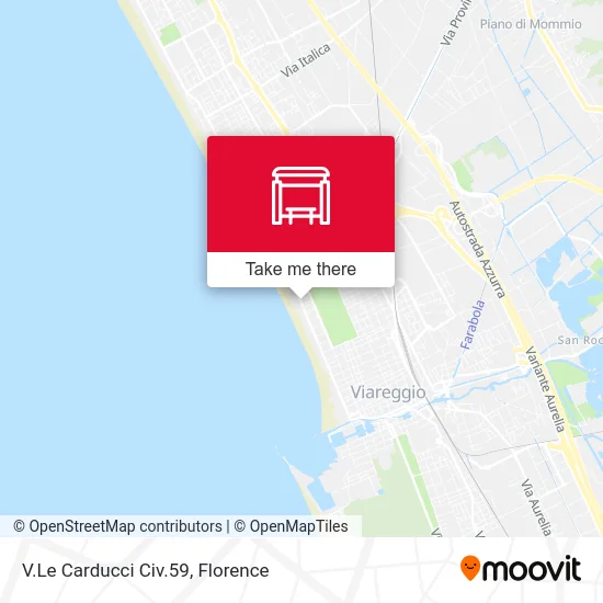 V.Le Carducci Civ.59 map