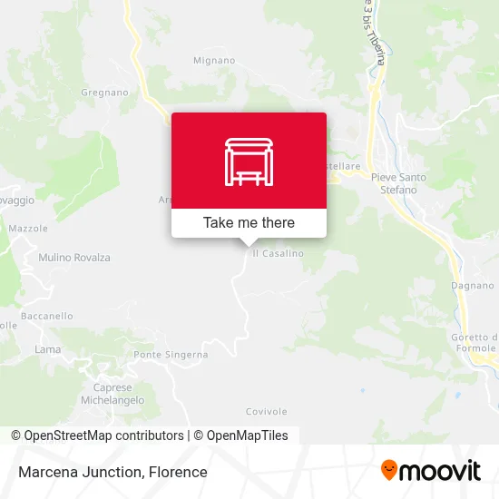 Marcena Junction map