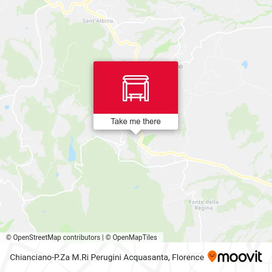 Chianciano-P.Za M.Ri Perugini Acquasanta map