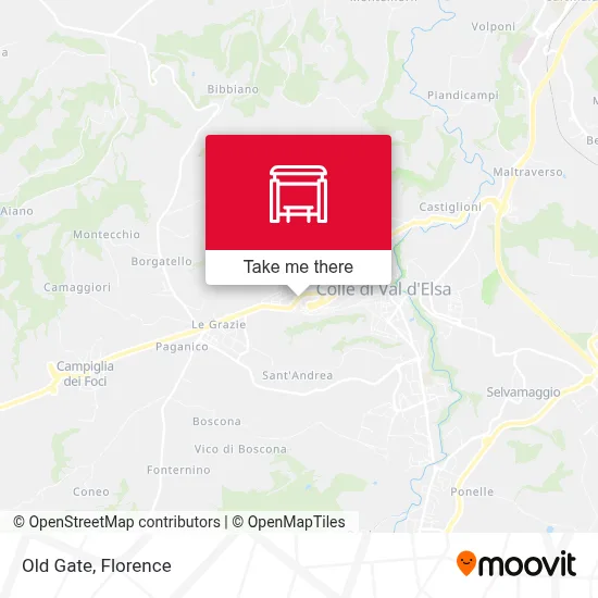 Old Gate map