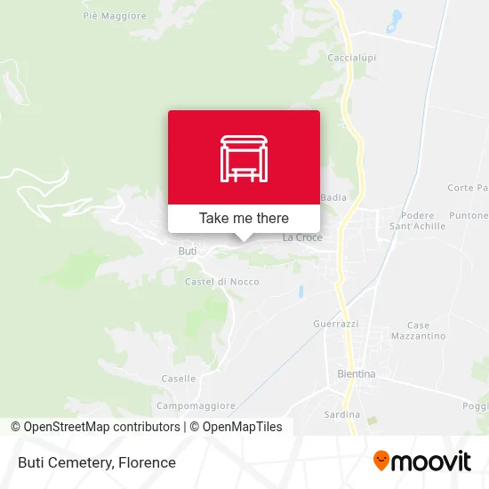 Buti Cemetery map