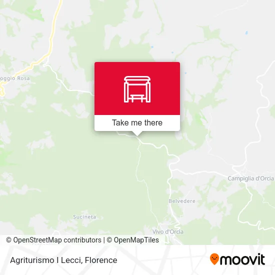 Agriturismo I Lecci map