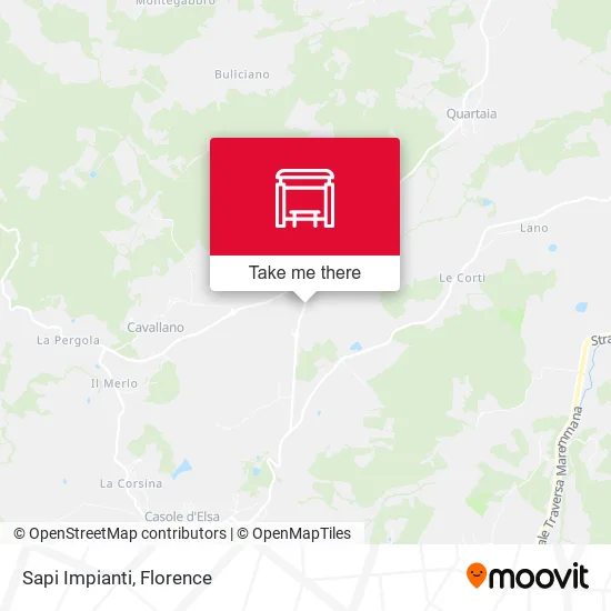 Sapi Impianti map
