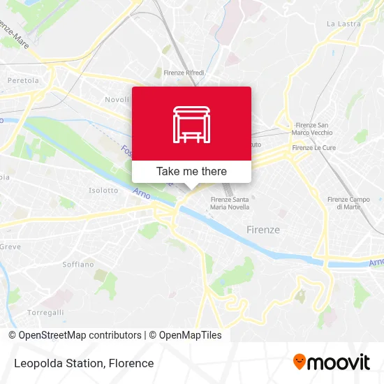 Leopolda Station map