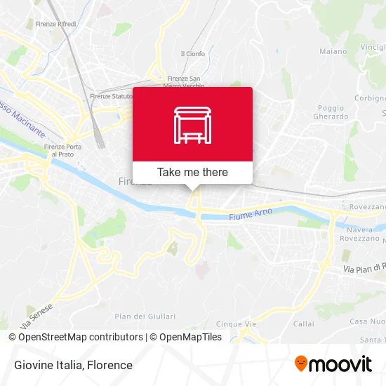 Giovine Italia map