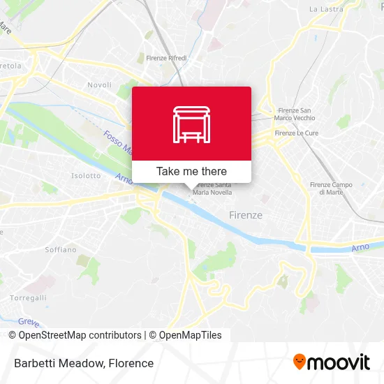 Barbetti Meadow map