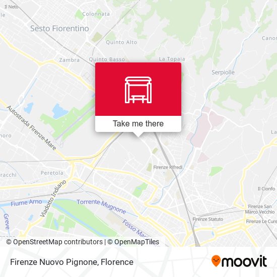 Firenze Nuovo Pignone map