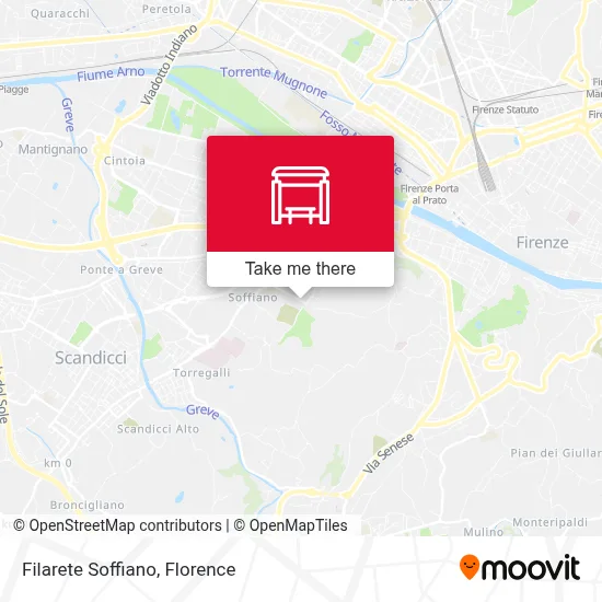 Filarete Soffiano map