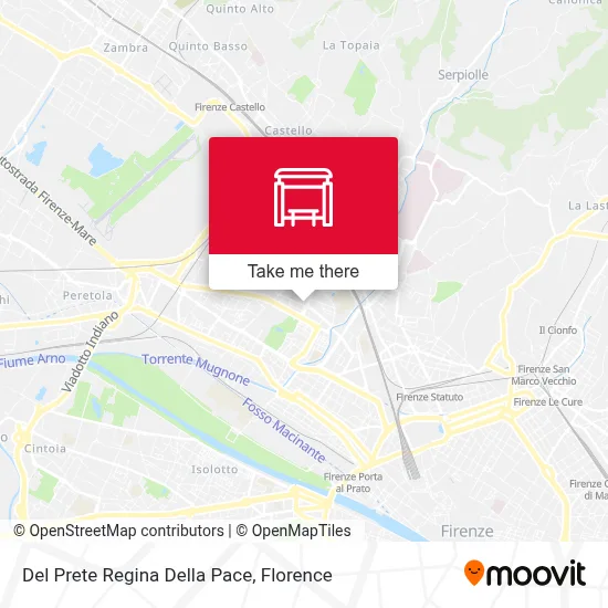 Del Prete Regina Della Pace map