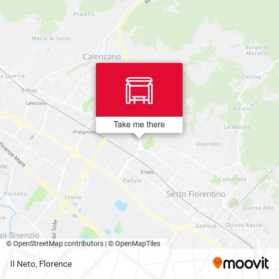 Il Neto map