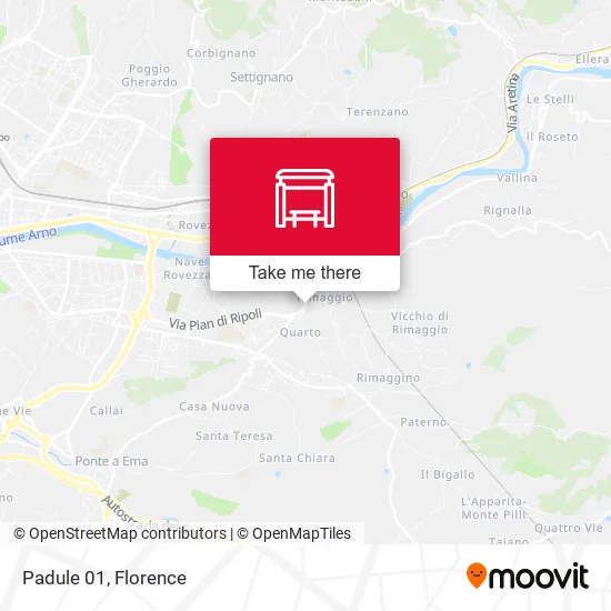 Padule 01 map
