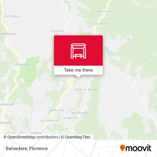 Belvedere map