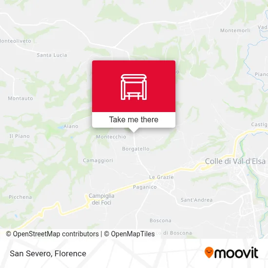 San Severo map