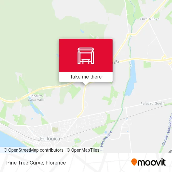 Pine Tree Curve map