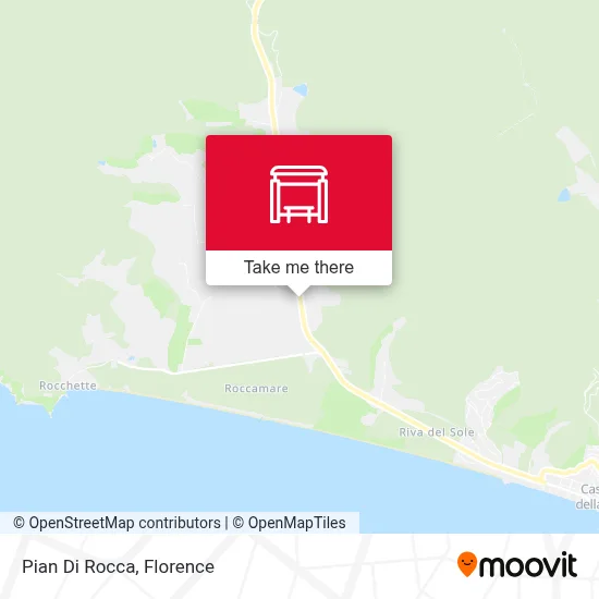 Pian Di Rocca map