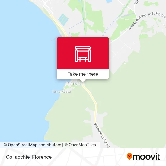 Collacchie map