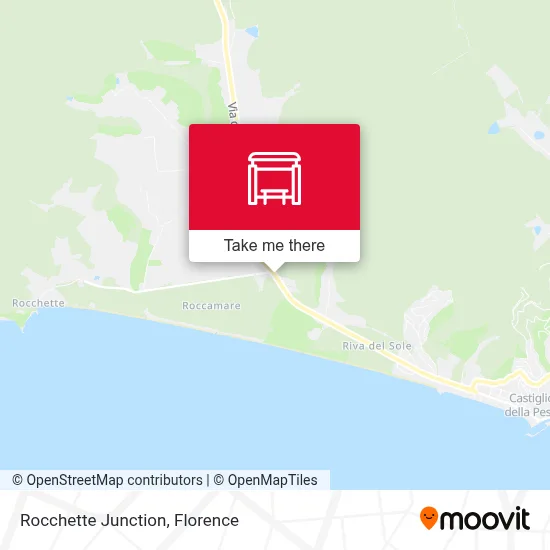 Rocchette Junction map