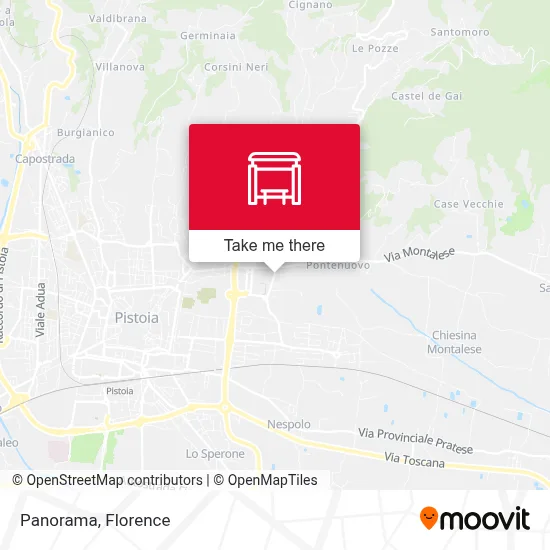 Panorama map