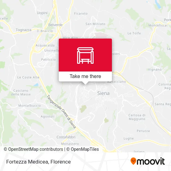 Fortezza Medicea map