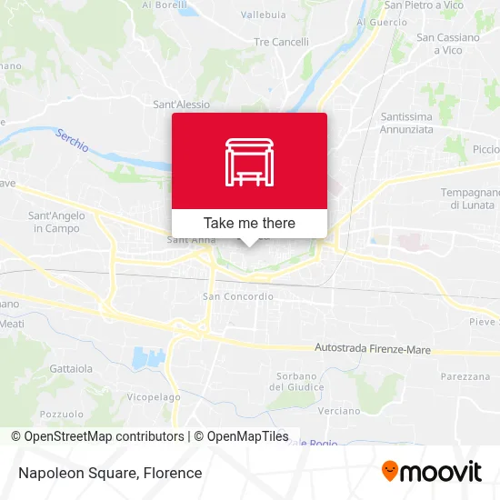 Napoleon Square map