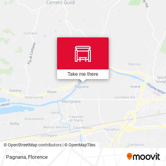 Pagnana map