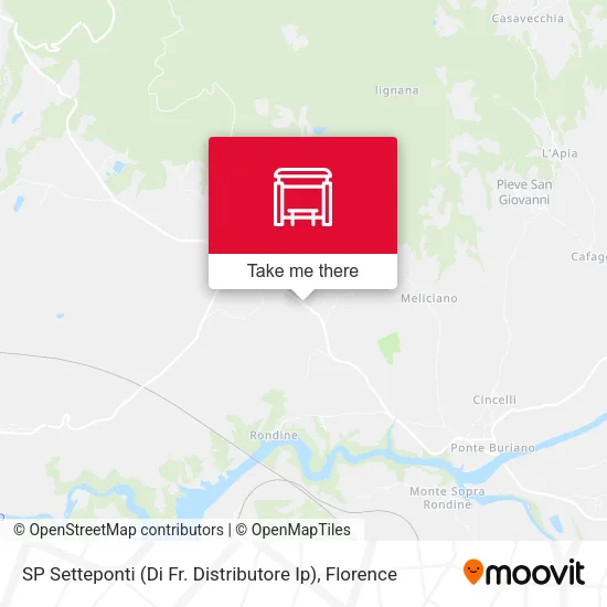 SP Setteponti (Di Fr. Distributore Ip) map
