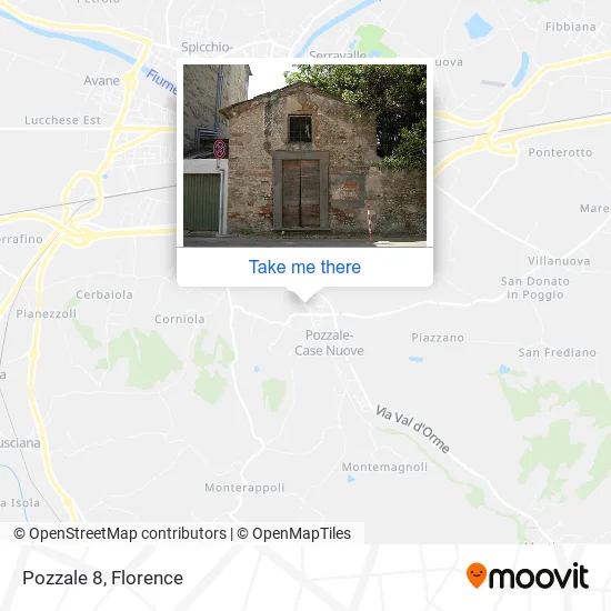 Pozzale 8 map