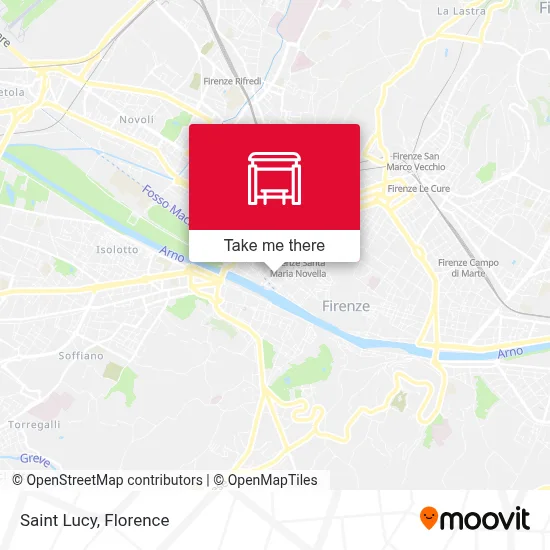 Saint Lucy map