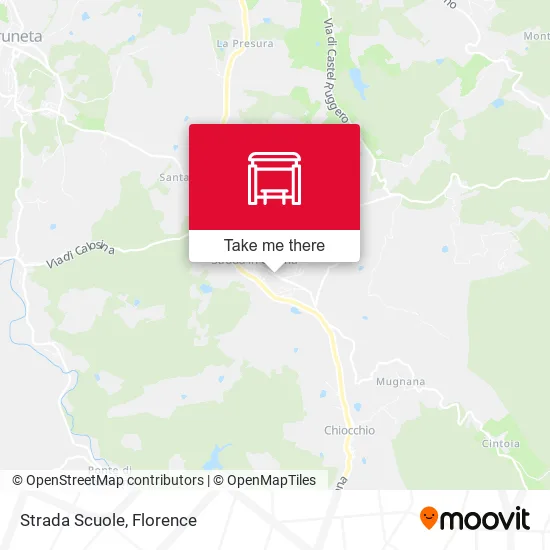 Strada Scuole map